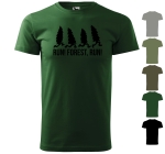 Koszulka męska t-shirt RUN FOREST RUN