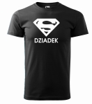 Super Dziadek Supermen koszulka dla Dziadka