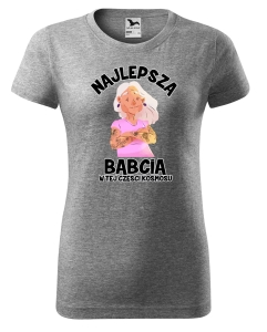 Najlepsza Babcia w tej części kosmosu  Koszulka dla Babci (dtf) 