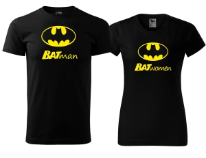 BATMAN BATWOMEN Koszulki dla Par 