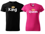 Koszulki dla Par KING QUEEN 