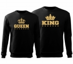 Bluzy dla Par  KING  QUEEN prezent na walentynki