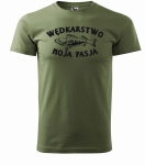 WĘDKARSTWO MOJA PASJA Koszulka Wędkarska 