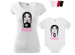 Zestaw koszulka + body dla Mamy i Córki MAM CÓRKA
