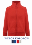Bluza FULL ZIP SWEATSHIRT bez kaptura rozpinana JUNIOR JHK 