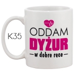 KUBEK DLA PIELĘGNIARKI  prezent - Oddam Dyżur w dobre ręce