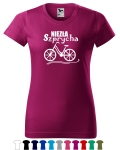 Koszulka damska NIEZŁA SZPRYCHA ROWER super PREZENT 