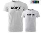 COPY PASTE KOPIUJ WKLEJ Zestaw koszulek dla Taty i Syna 