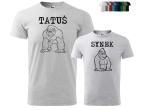 TATUŚ SYNEK GORYLE  Zestaw koszulek dla Taty i Syna dtf