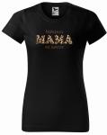 NAJLEPSZA MAMA NA ŚWIECIE panterka Koszulka dla Mamy 