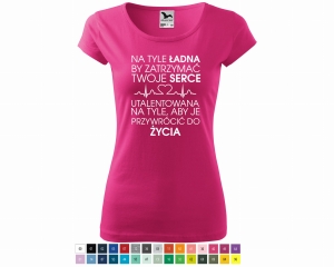 Na tyle ładna ... koszulka dla pielęgniarki PURE