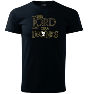 Koszulka męska LORD OF A DRINKS (dtf)
