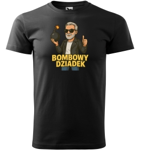 Koszulka dla Dziadka BOMBOWY DZIADEK