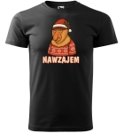 Koszulka męska świąteczna NAWZAJEM Nosacz 