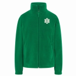 WYPRZEDAŻ 1 SZT ROZMIAR XS POLAR damski SAM ESKULAP haft TYLKO PRZÓD JHK  ZIELEŃ TRAWY