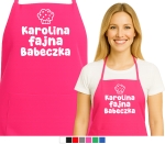 Fartuch kuchenny  IMIĘ + FAJNA BABECZKA