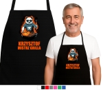 Fartuch kuchenny  IMIĘ + MISTRZ GRILLA