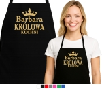Fartuch kuchenny  IMIĘ + KRÓLOWA KUCHNI