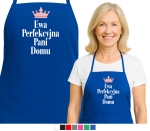 Fartuch kuchenny  IMIĘ + PERFEKCYJNA PANI DOMU