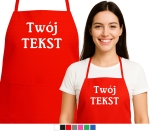 Fartuch kuchenny  TWÓJ TEKST, IMIĘ, NAPIS