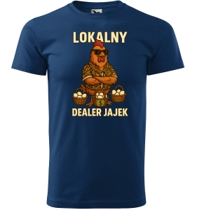 Koszulka męska LOKALNY DEALER JAJEK 