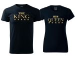 THE KING HIS QUEEN Koszulki dla Par