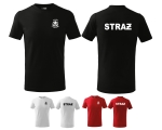 Koszulka  STRAŻ STRAŻAK Twoje IMIĘ 