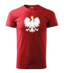 Koszulka męska POLSKA ORZEŁ duży GODŁO Patriotyczna