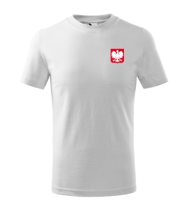 Koszulka dziecięca POLSKA ORZEŁ GODŁO Patriotyczna  