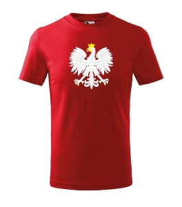 Koszulka dziecięca POLSKA ORZEŁEK duży Patriotyczna