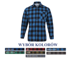 Koszula FLANELOWA męska JHK KOFL