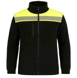 Polar ostrzegawczy NEOPLUS FLHV400 - BLACK / GOLD FLUOR JHK 