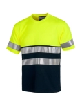 Koszulka T-SHIRT ODBLASKOWY OSTRZEGAWCZY  WTC3941 JHK GOLD FLUOR
