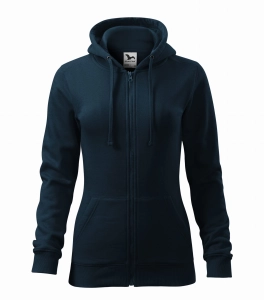 WYPRZEDAŻ 1 szt. ROZMIAR M Bluza TRENDY ZIPPER damska (411) GRANATOWA