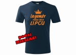 Legendy rodzą się w  miesiąc Koszulka męska na urodziny